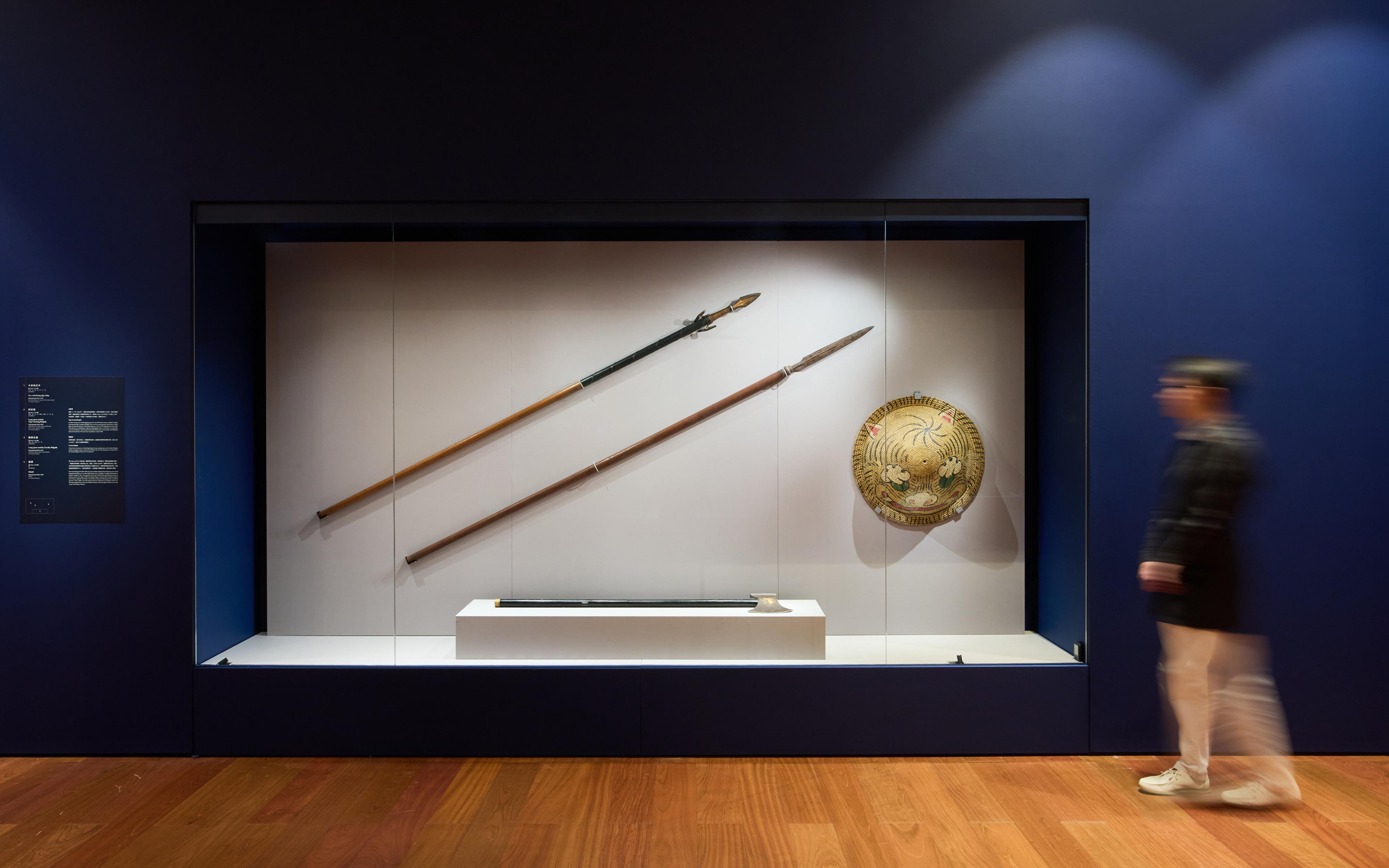 「香港賽馬會呈獻系列:修明武備── 故宮博物院藏清代軍事文物」專題展覽 (香港故宮文化博物館提供)