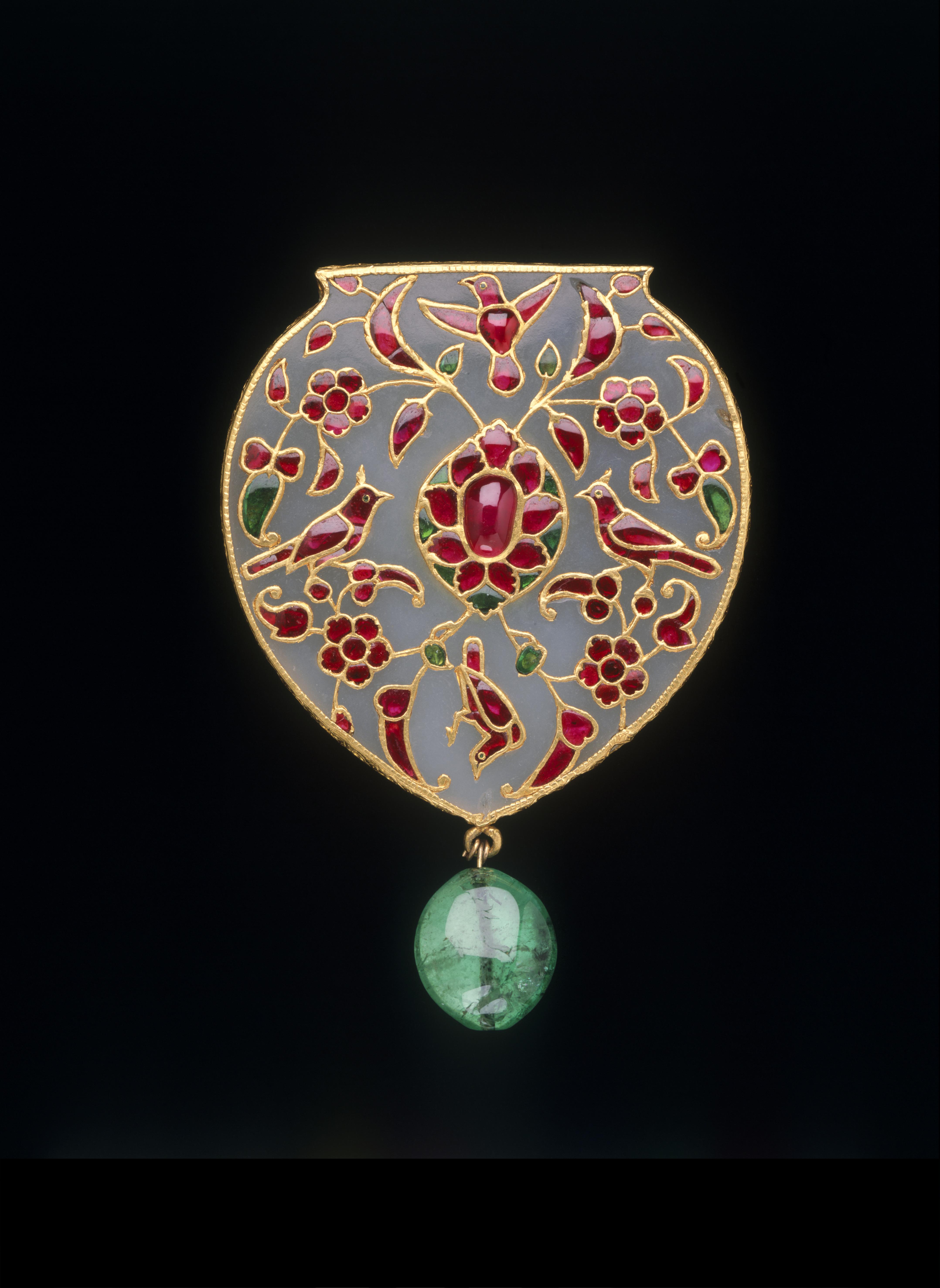 「莫臥兒王朝的珍寶」藏品。(香港故宮文化博物館提供)