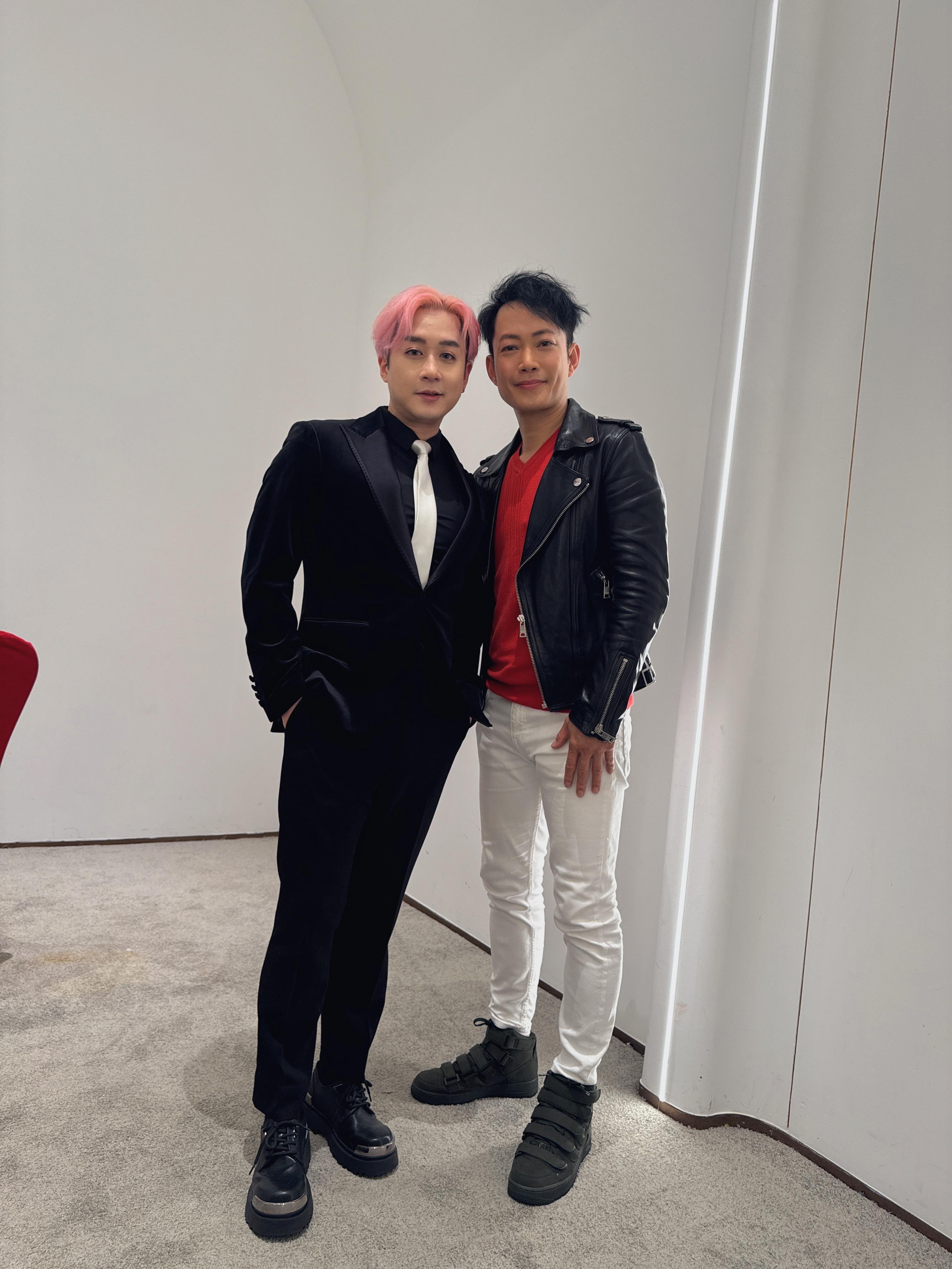 涂家堯與敖嘉年到廣州為「千人宴」擔任表演嘉賓。