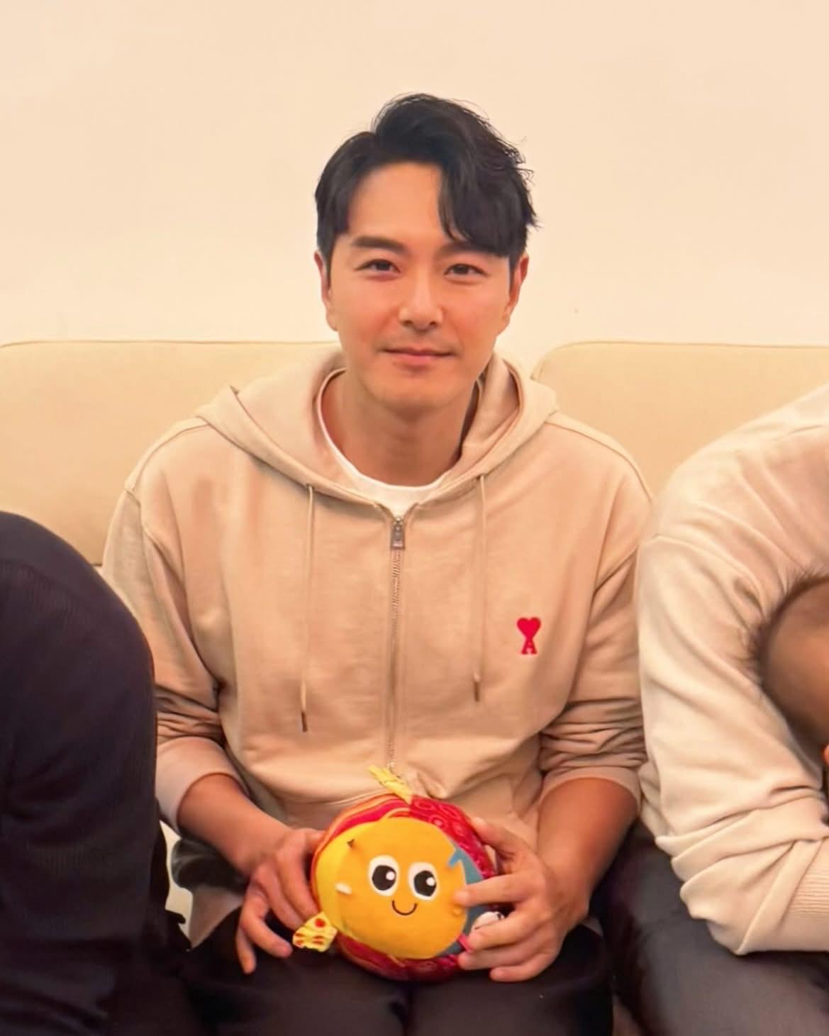 蕭正楠上「爸爸訓練營」。