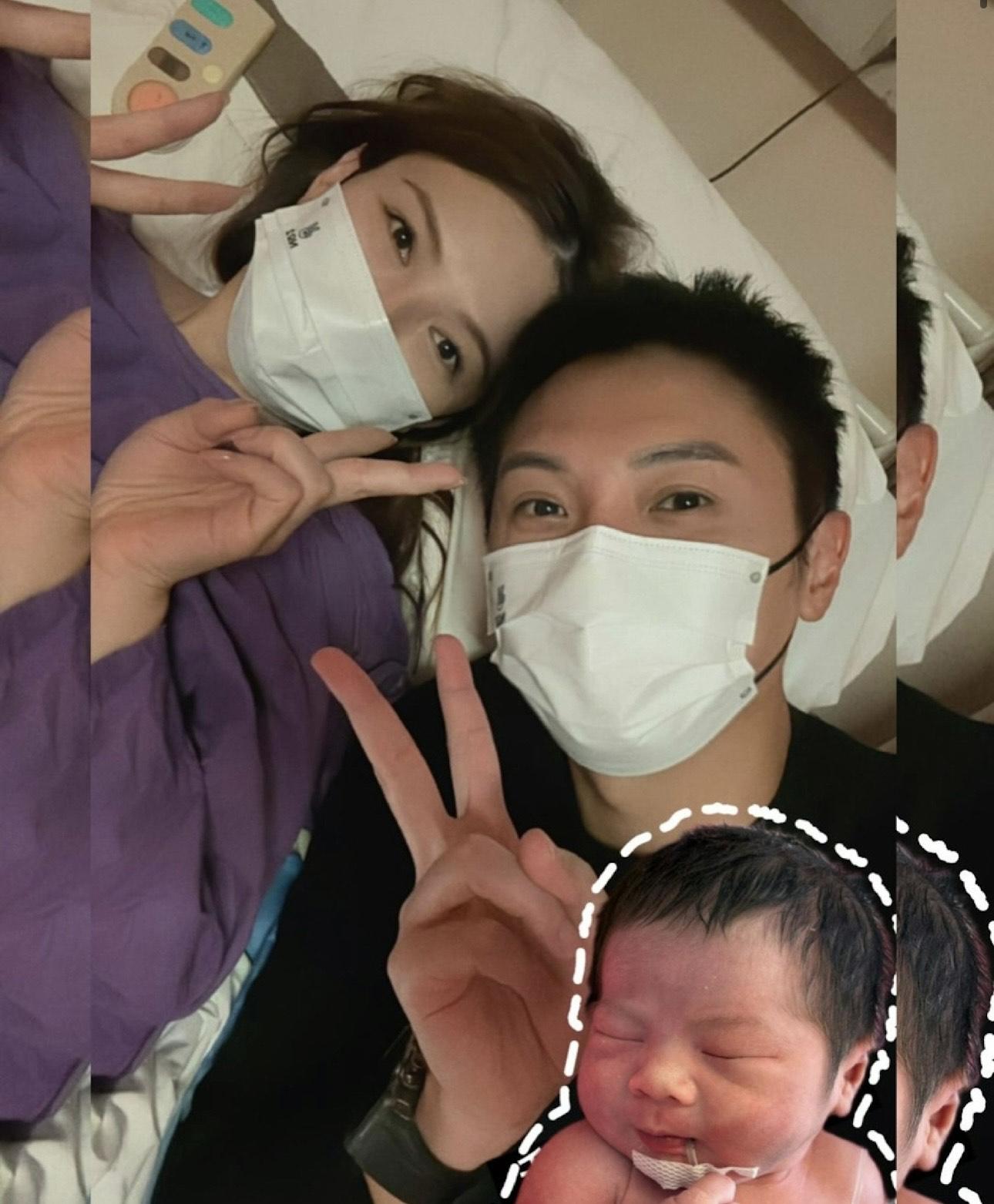 前天堂鳥成員葉泓聲(Gordon)日前亦發文宣布誕下第二胎。