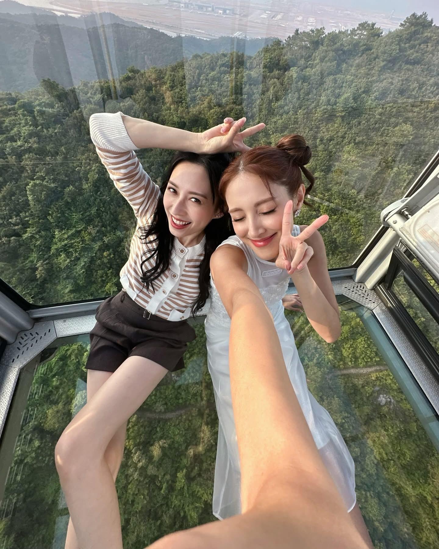 龔嘉欣與Grace 向來感情要好。