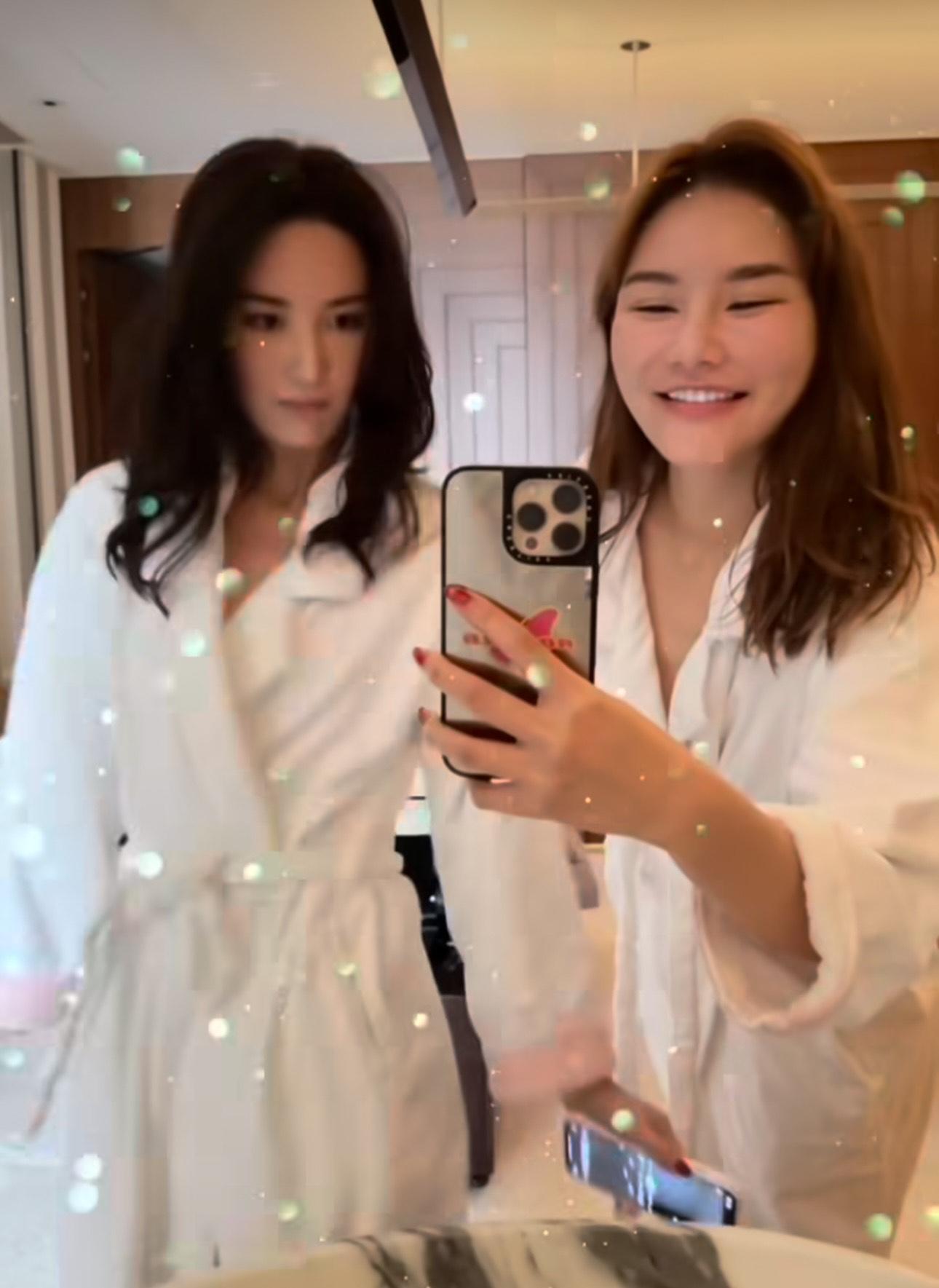 五索孖裕美去酒店做SPA 。