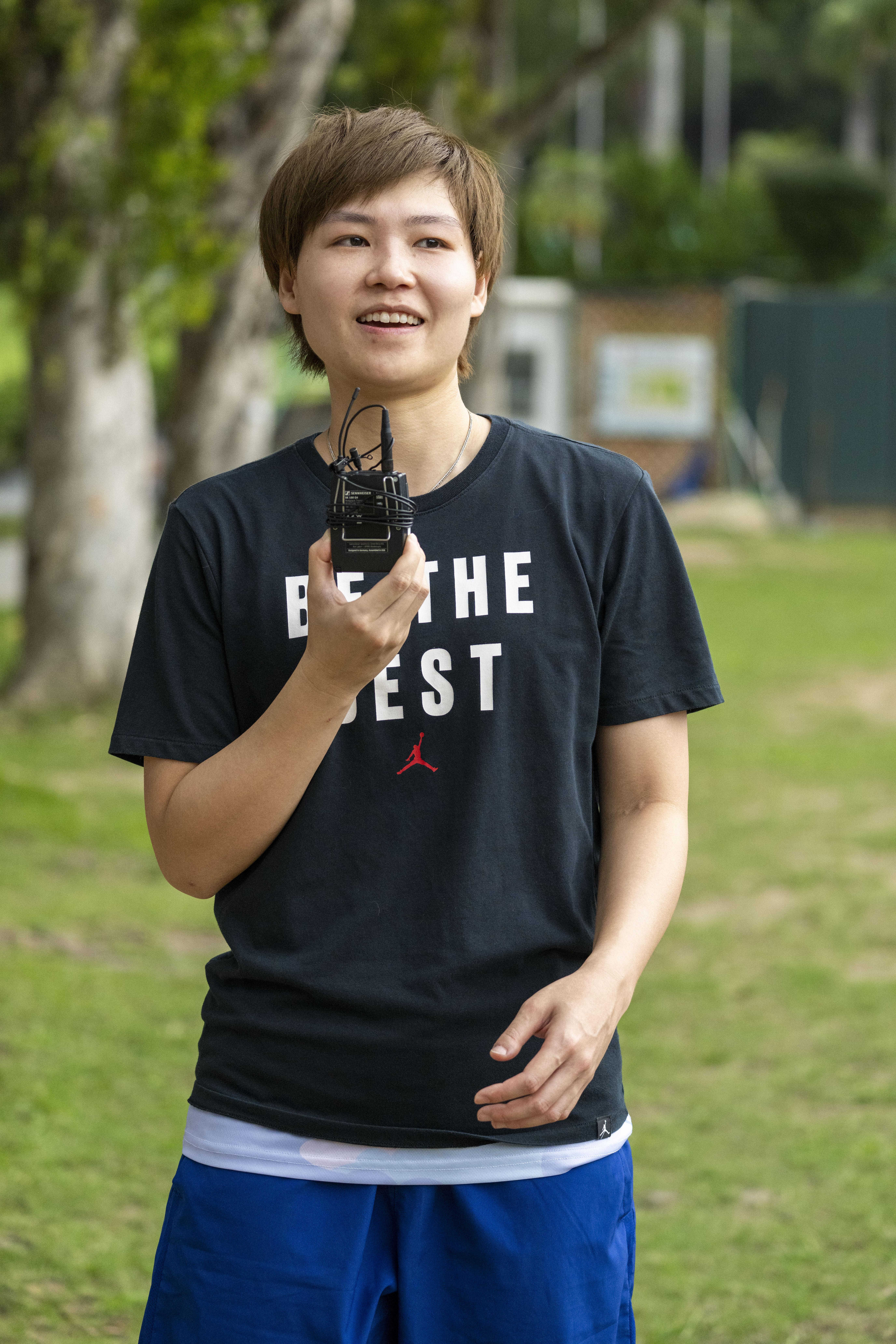 Jane認為學習一樣新運動的過程很有趣。