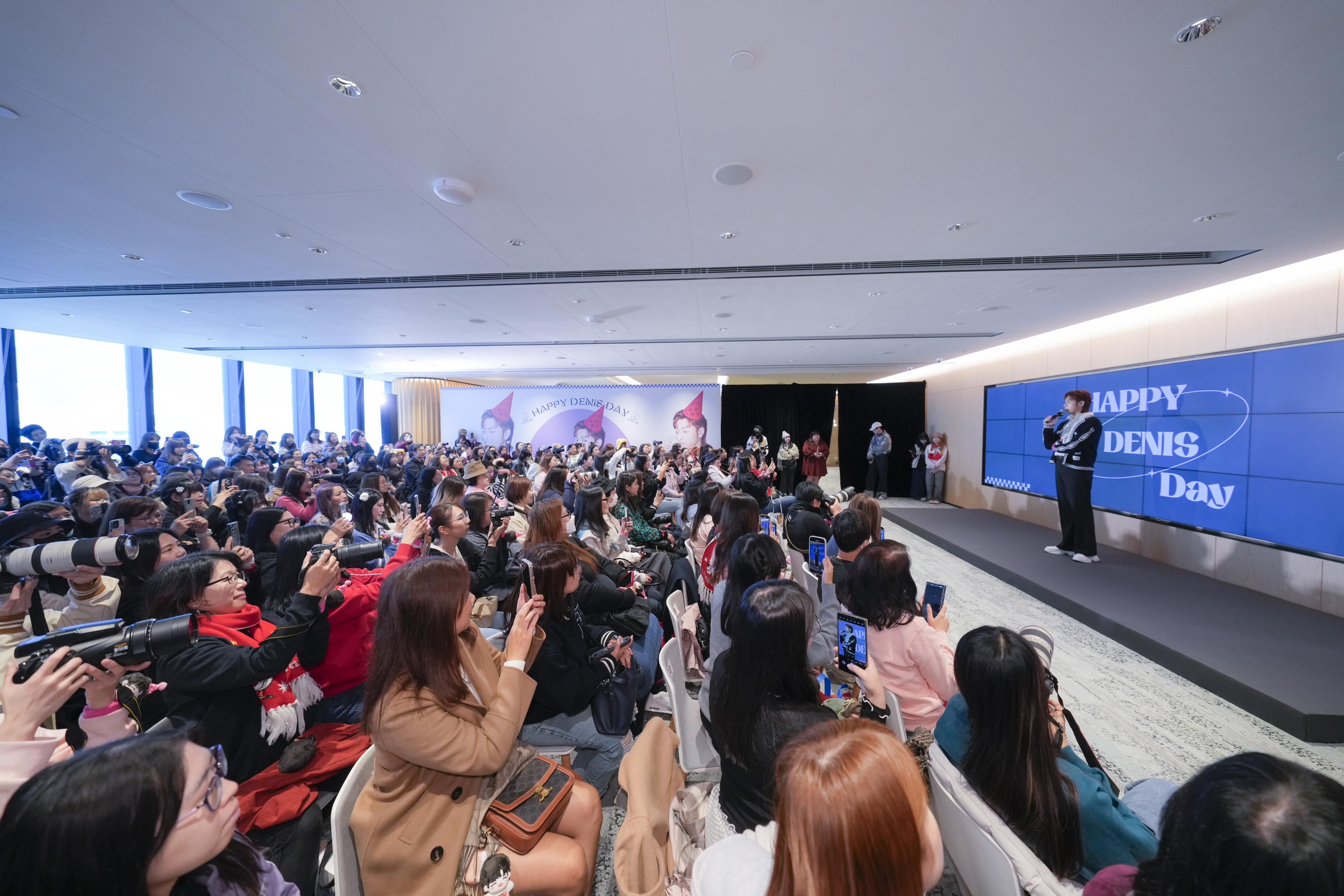 193今日分兩場與400粉絲慶生。