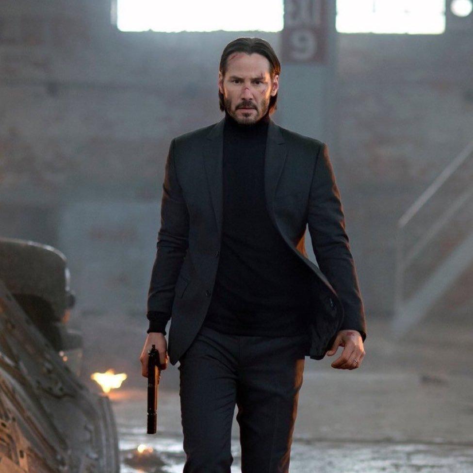 John Wick一角,令奇洛李維斯殺手形象深入民心。