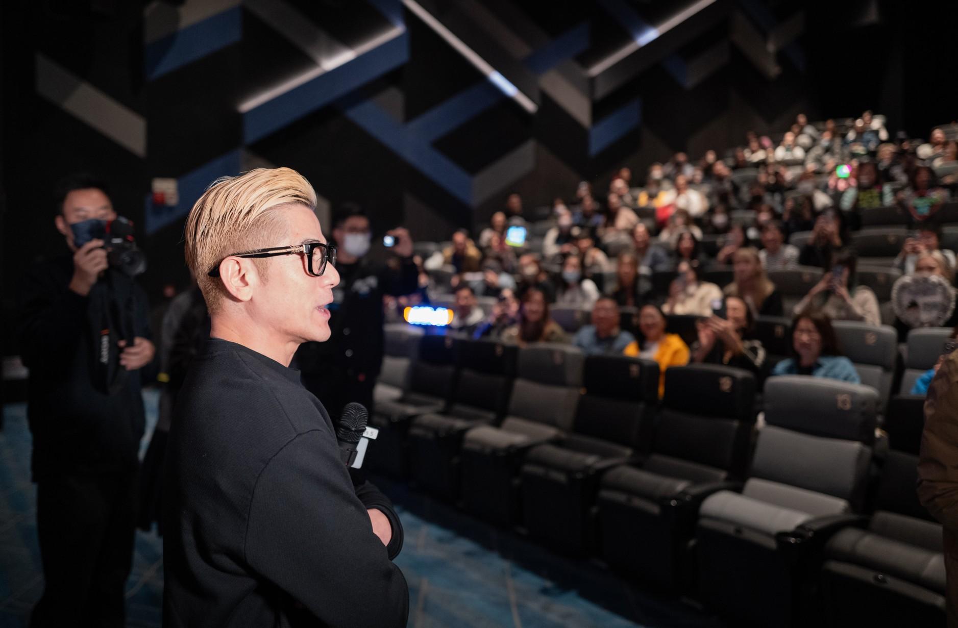 剛完成海外巡演的郭富城,一甫返港即現身《臨時劫案》周年慶特別場。