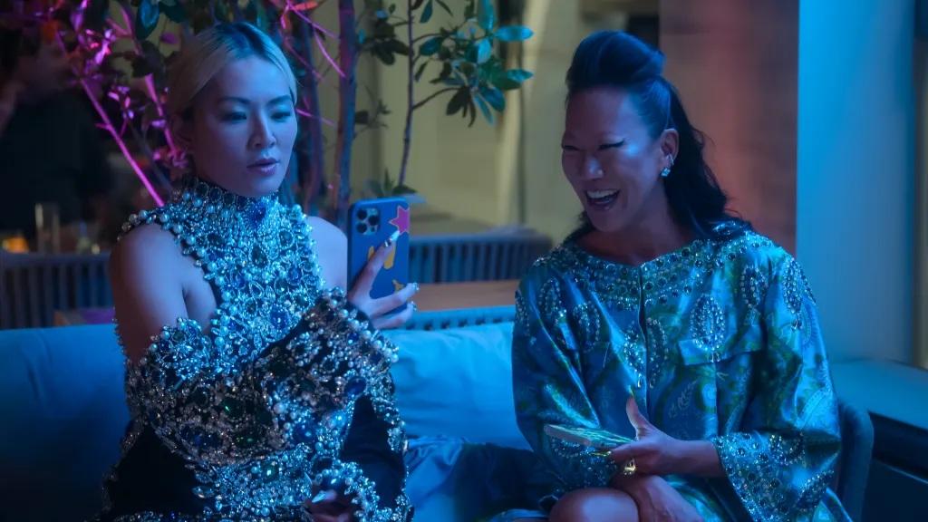 Lynn Ban(右)曾在Netflix真人騷節目《璀璨帝國:紐約篇》中登場。