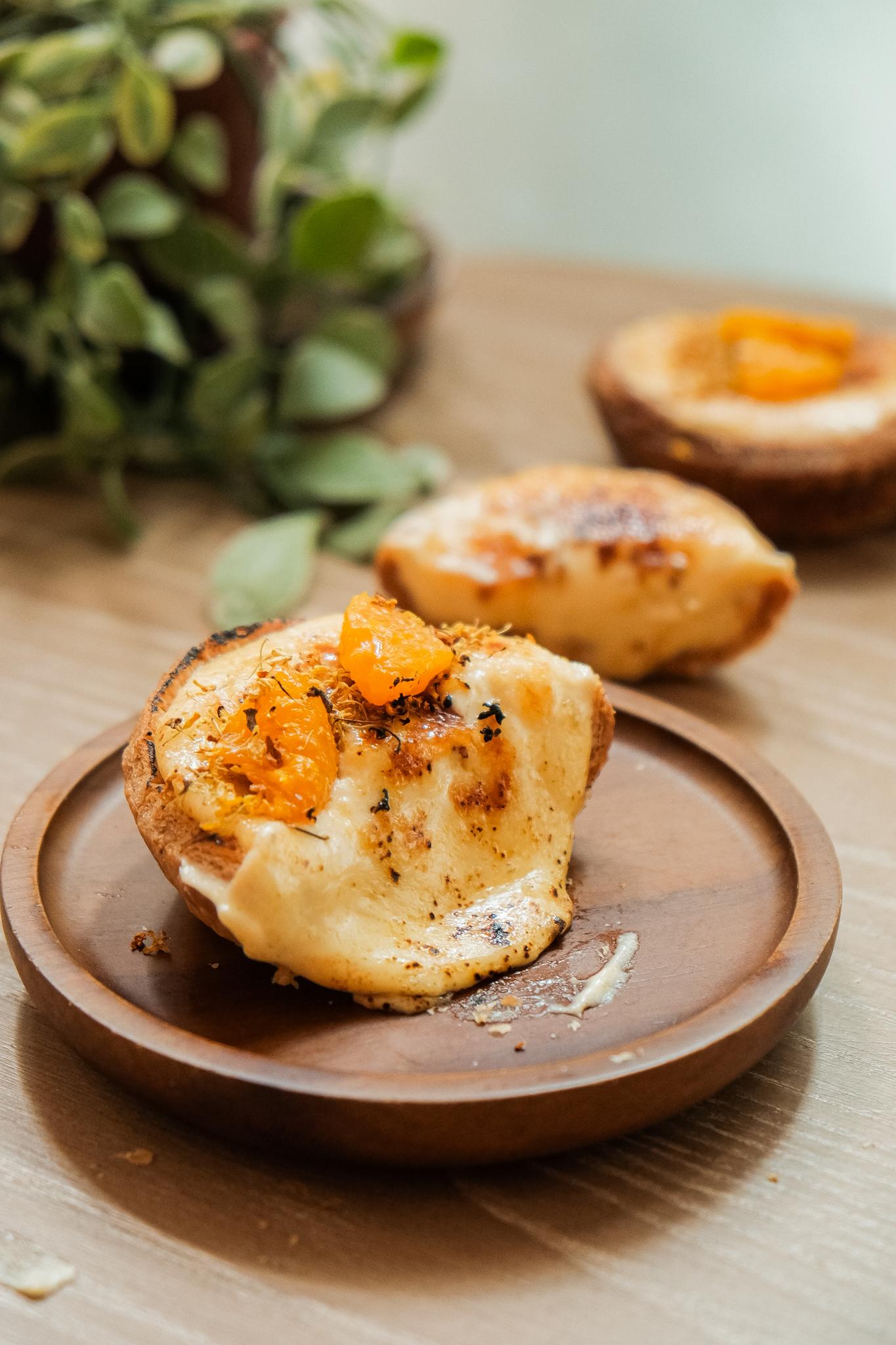 蜜柑桂花流心撻 $32