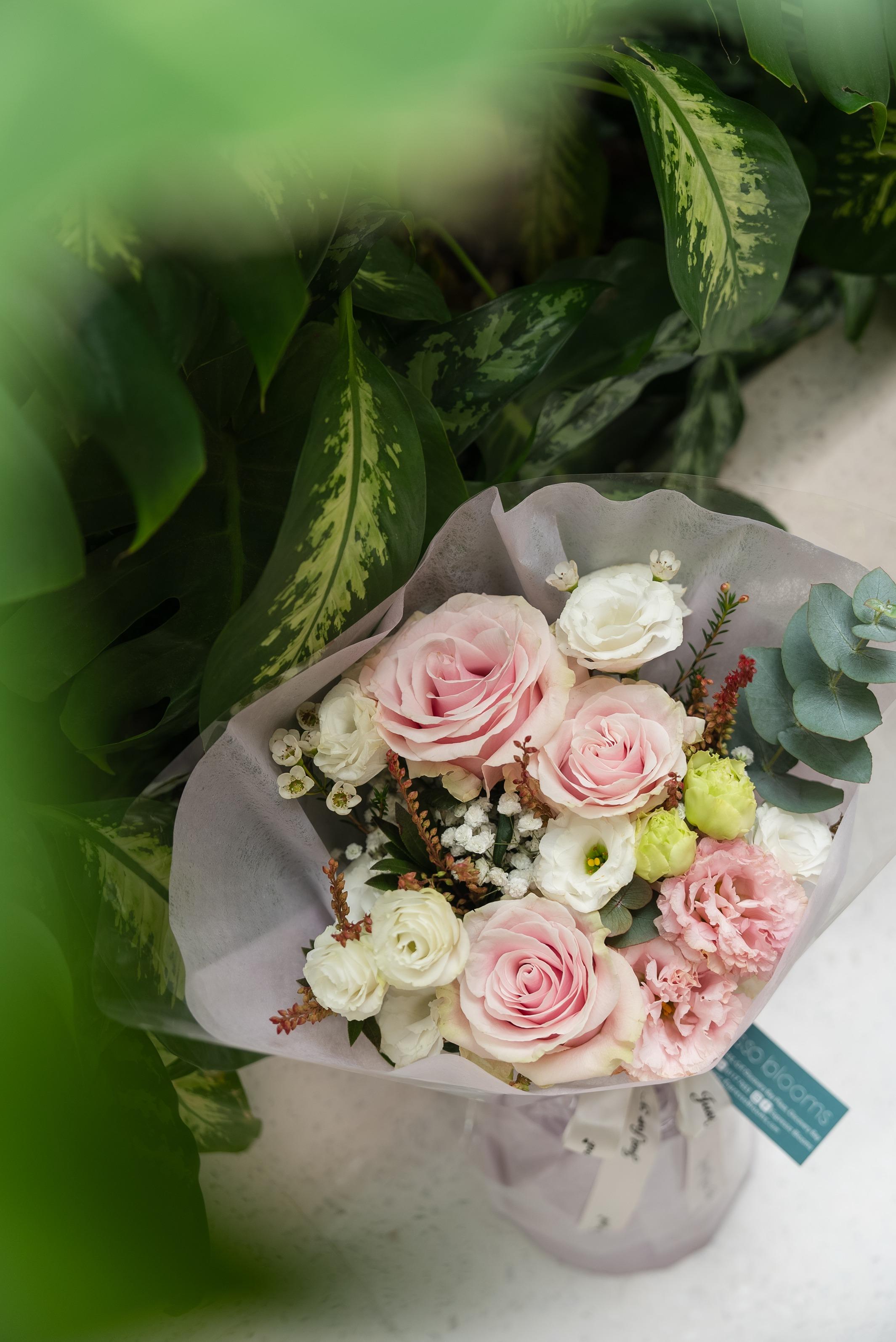 一站式情人節花束及餐飲預購套餐