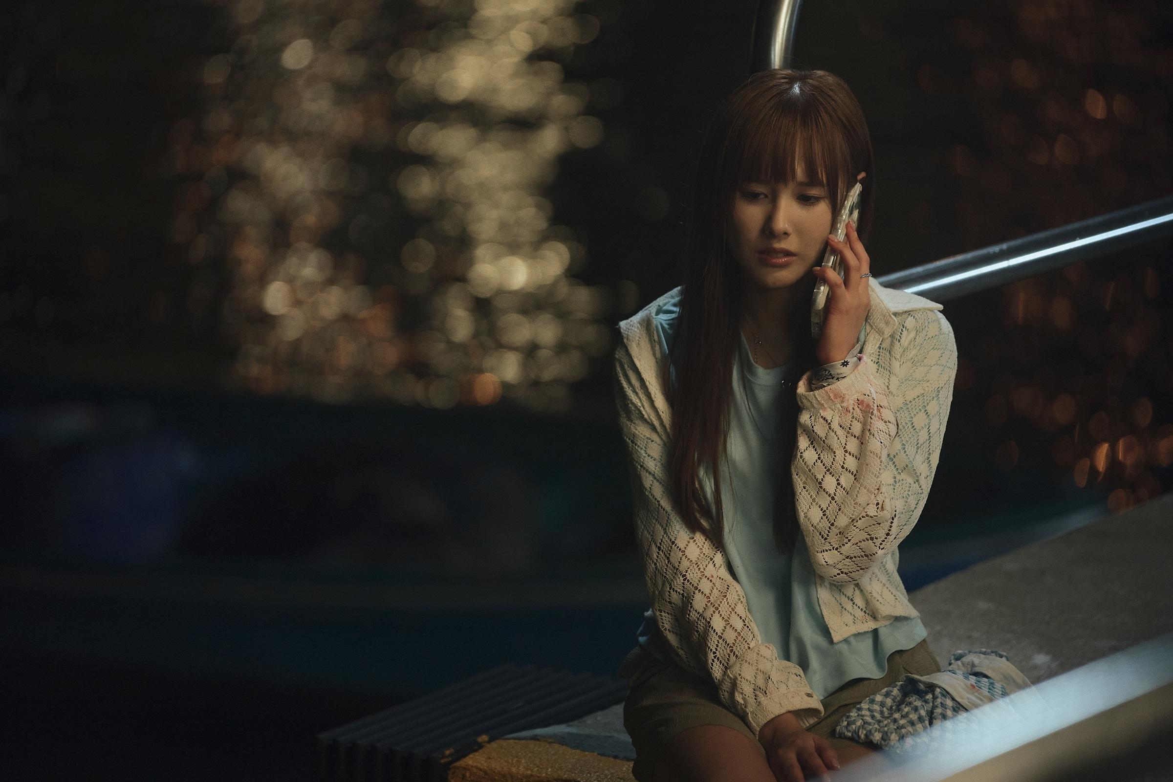 Alice坦言因拍攝與姜濤爭吵的一幕而感到緊張。(《無用的謊言》劇照)