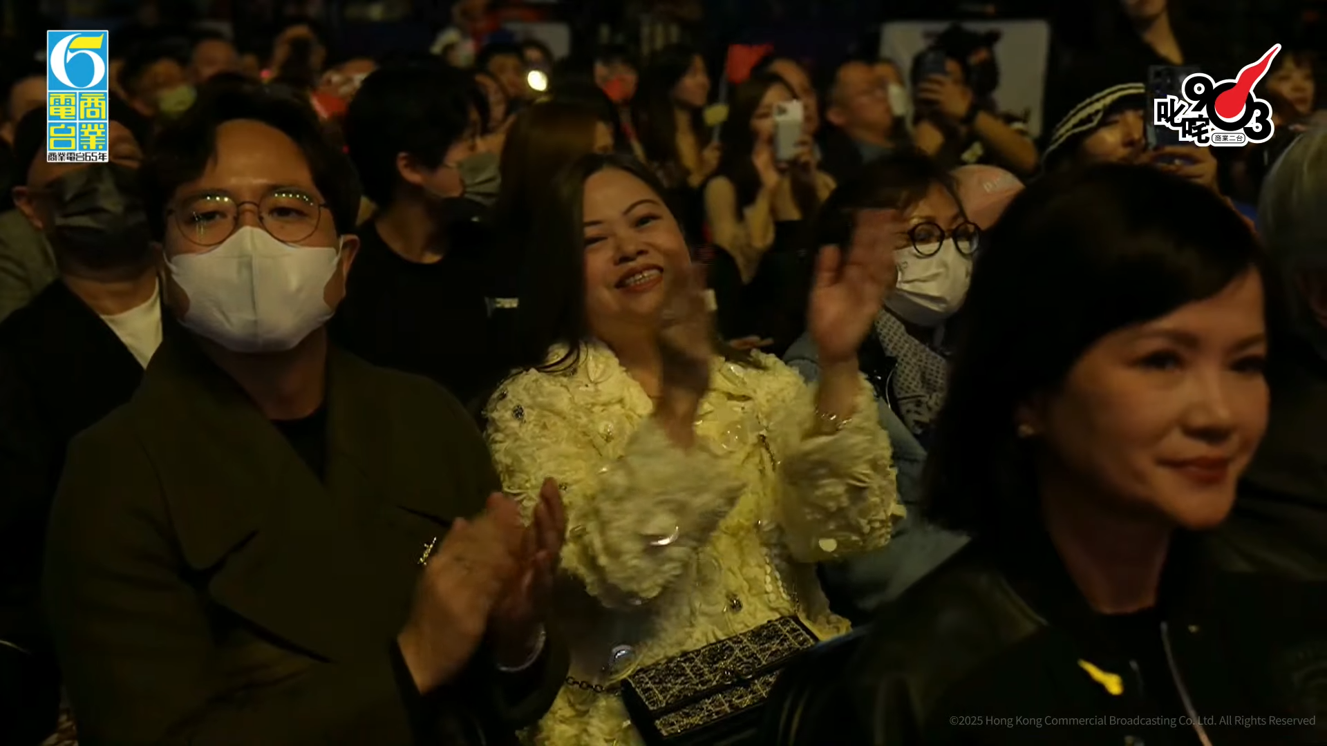 文化體育及旅遊局局長羅淑佩亦有到場支持Ian。