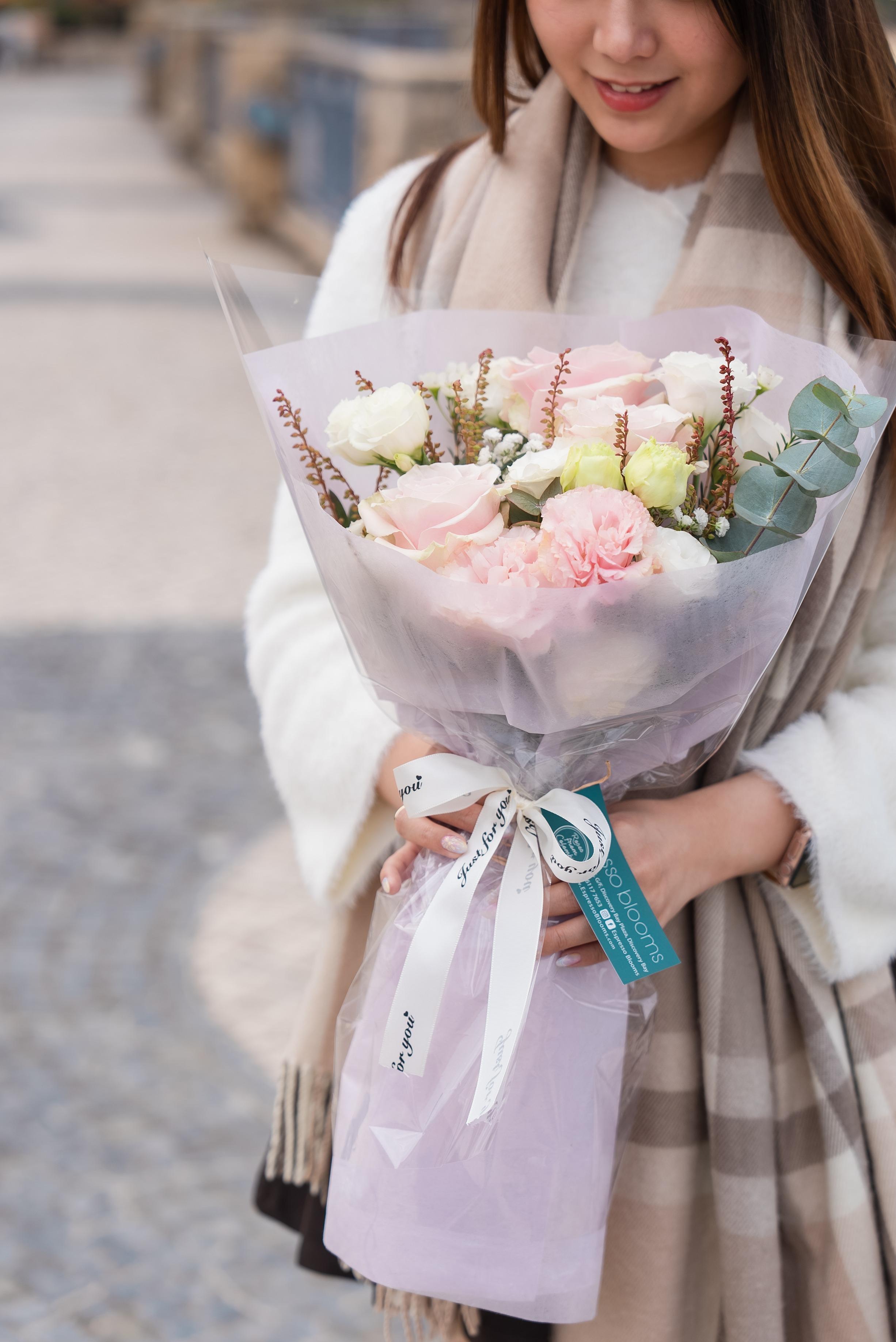 一站式情人節花束及餐飲預購套餐