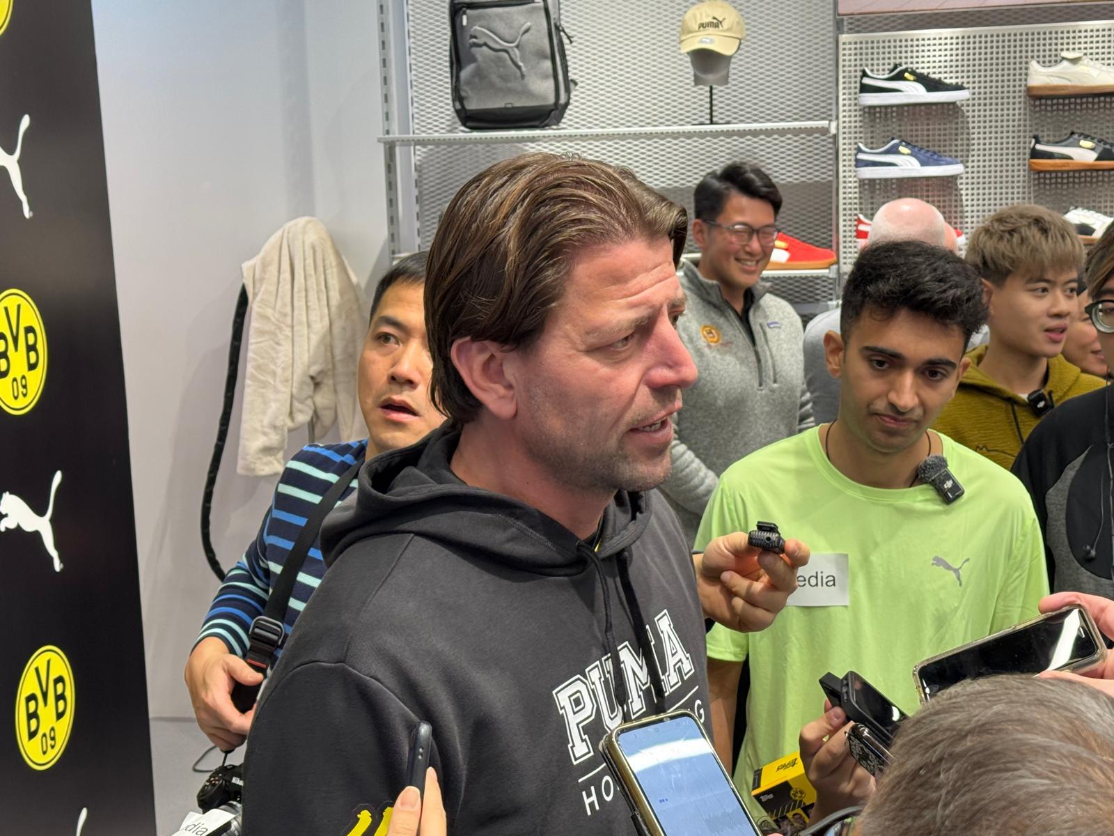 他回憶起2019年訪港時,曾在香港大球場與利物浦進行表演賽,當時的氣氛讓他對香港球迷留下深刻印象。