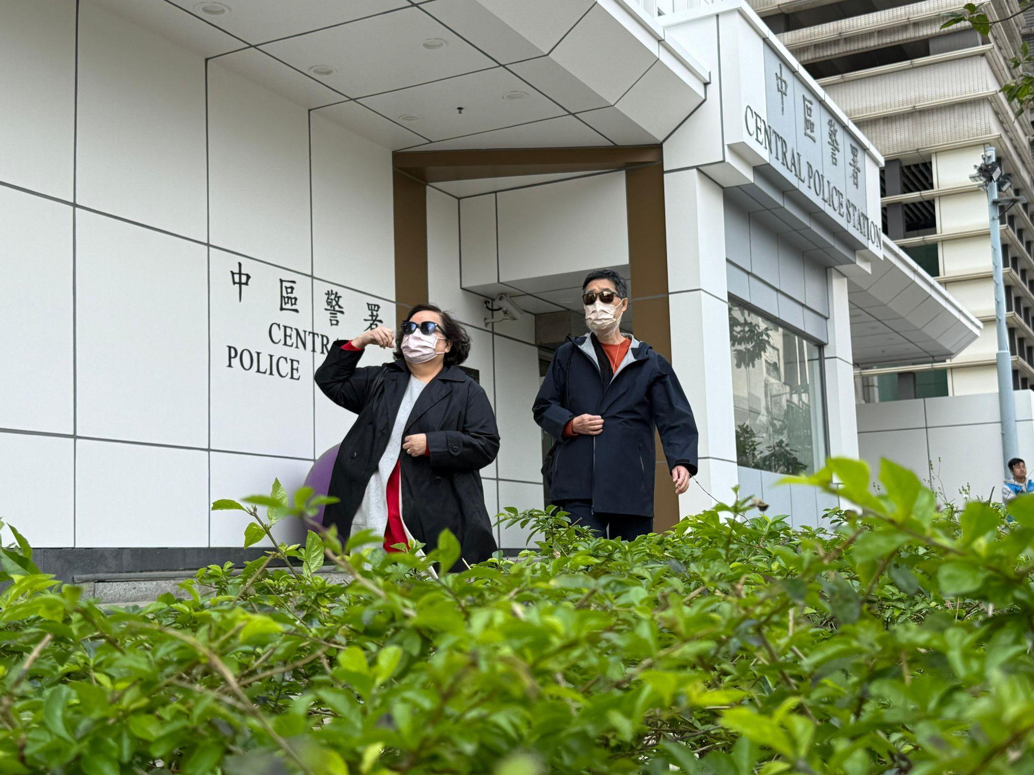 鍾劍華3名弟妹被國安處帶署助查。