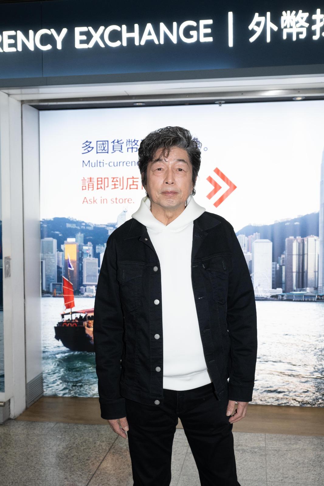 中村雅俊今日抵港宣傳相隔31年的香港演唱會。