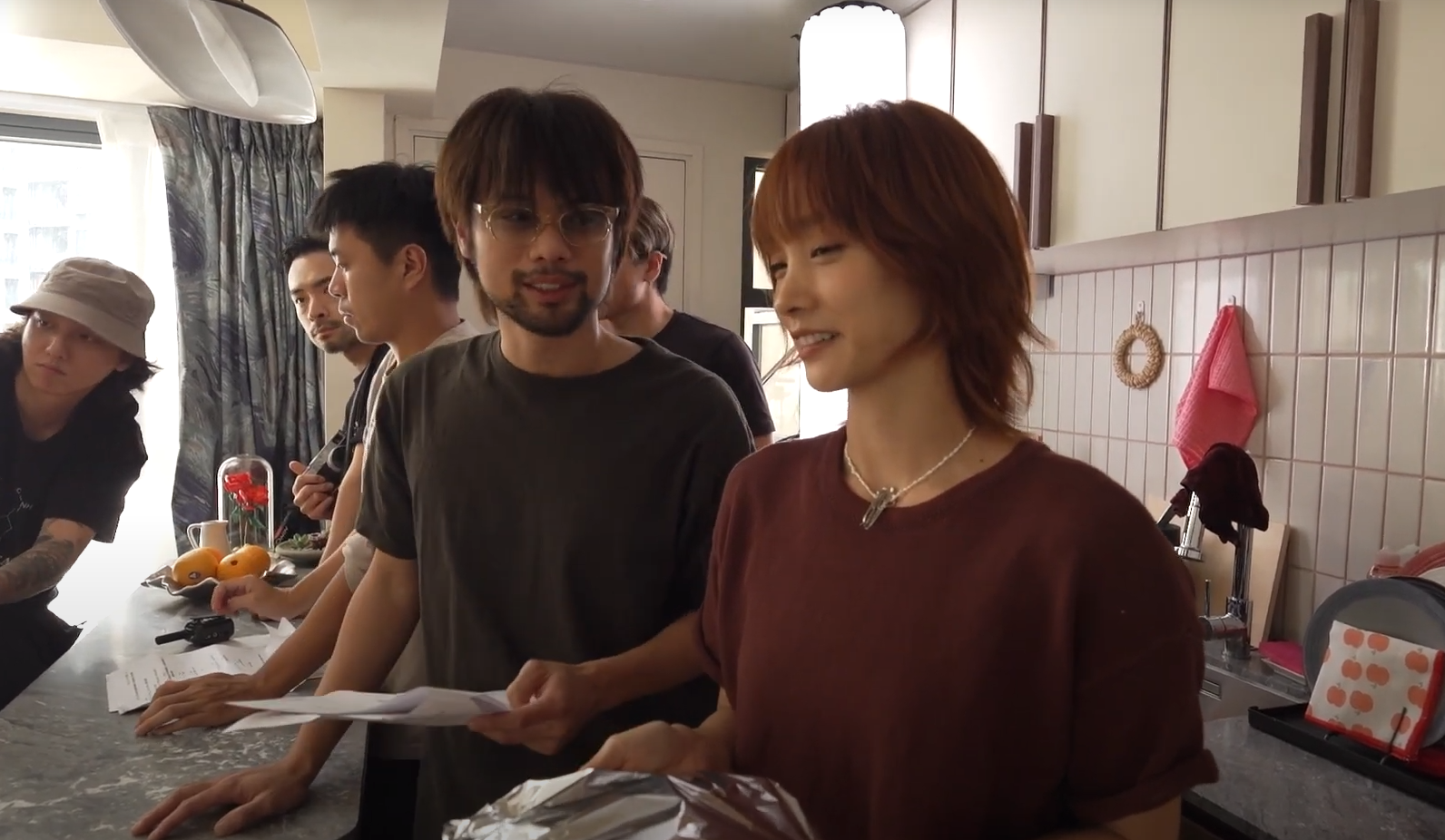 邱士縉很感謝劉雅麗對他演戲上分享了很多寶貴的意見。