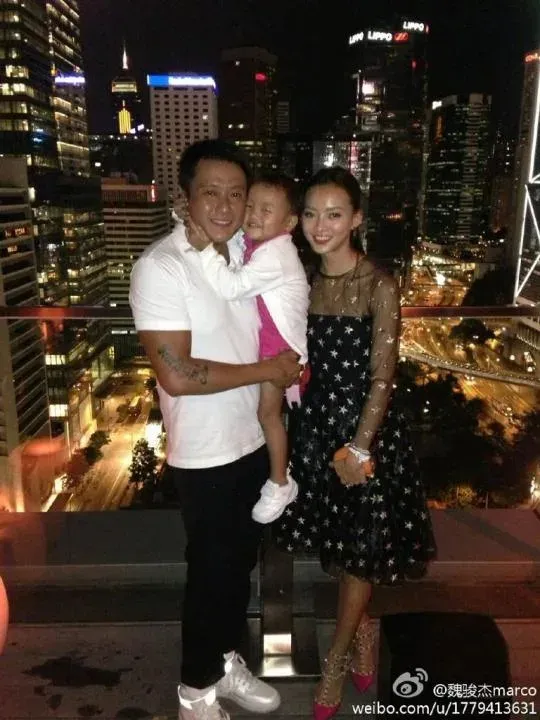 魏駿傑與前妻張利華