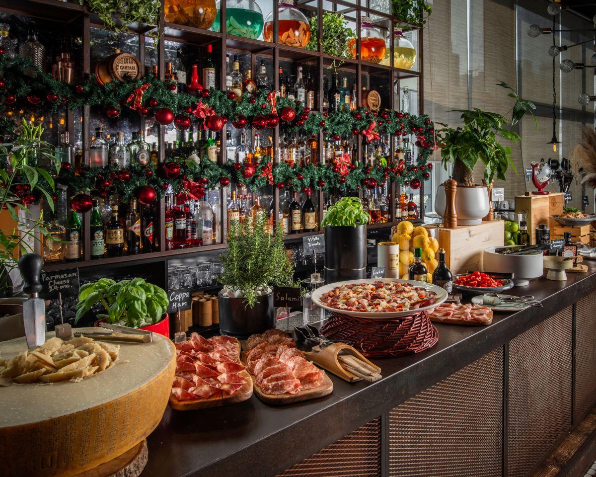 星期一至五半自助意式午餐由$178起至$238。