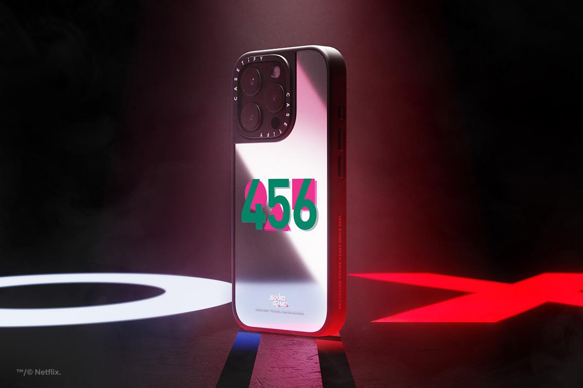 CASETiFY《魷魚遊戲》限量聯乘系列手機殼售價由$549起。