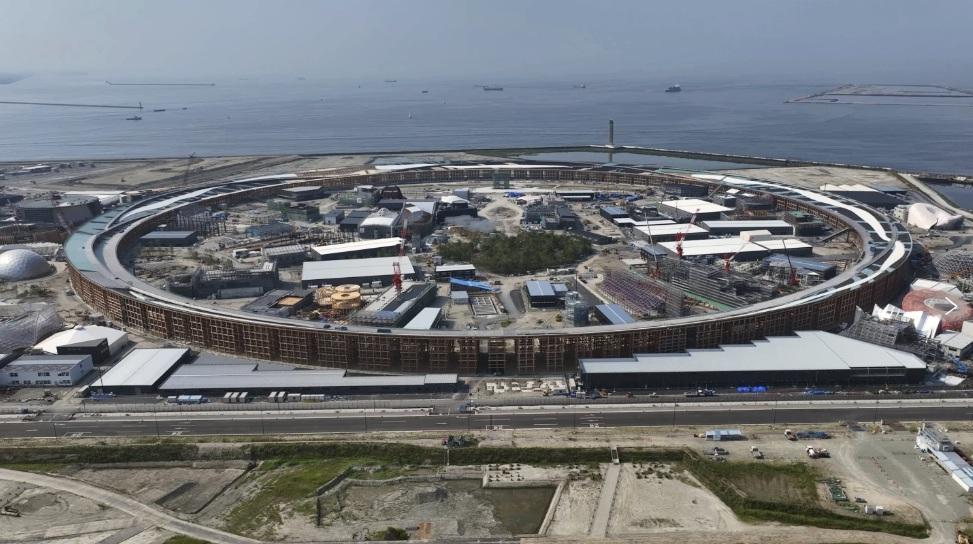 圖為大阪世博會場。(資料圖片)