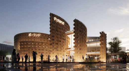 大阪世博波蘭館。(網上圖片)