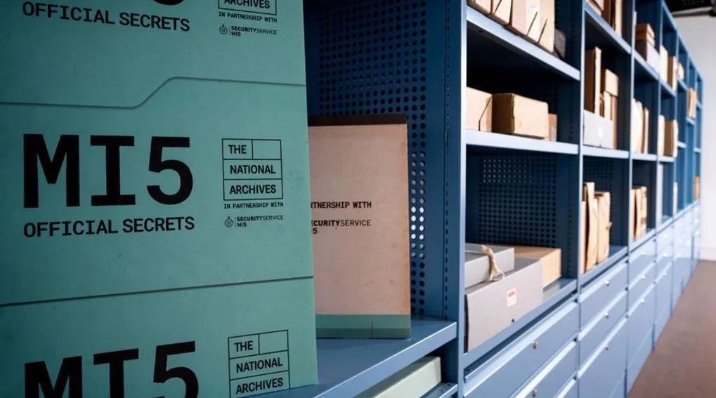 英國國家檔案館保存軍情五處的檔案。(互聯網)