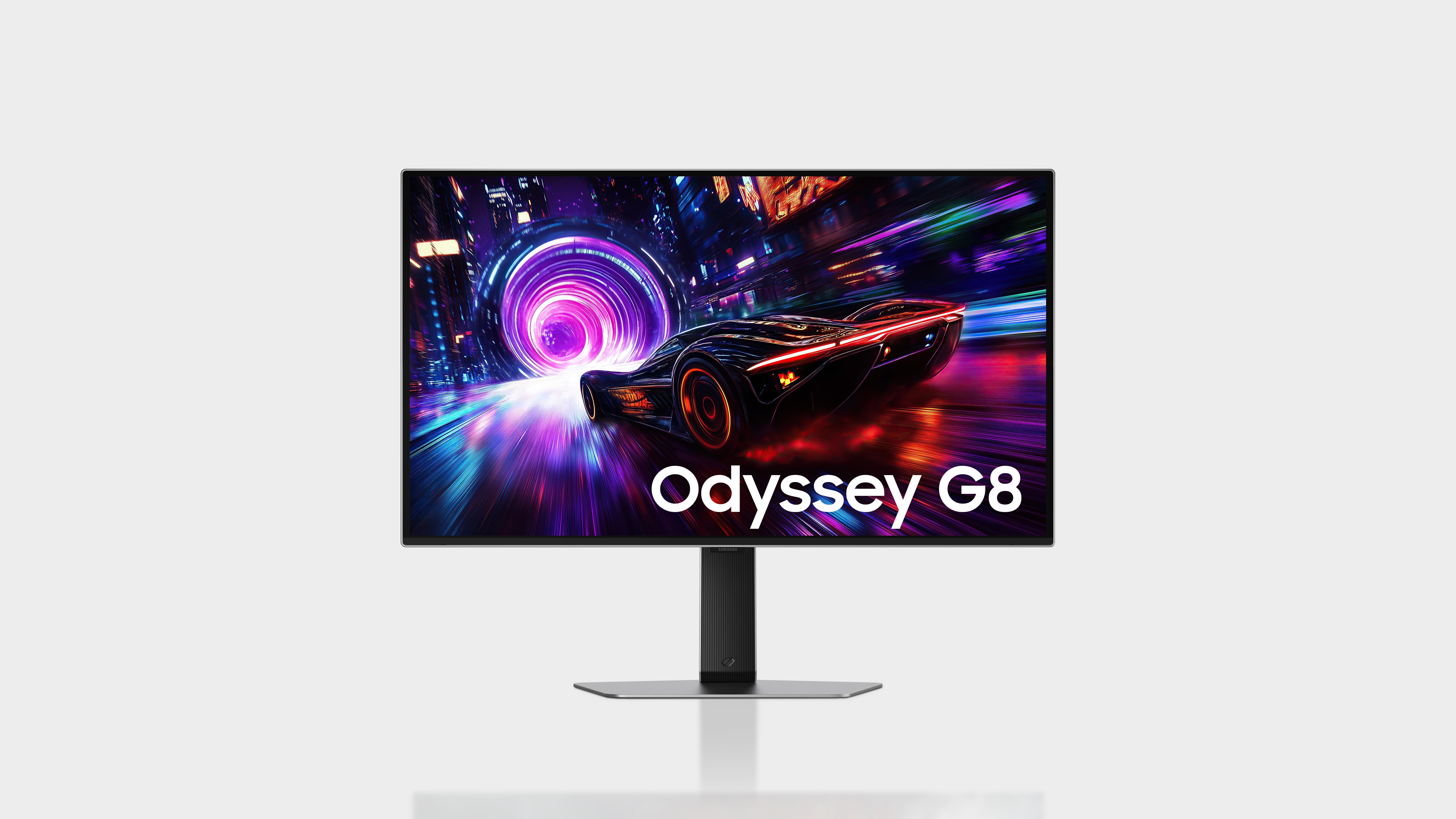 Samsung Odyssey OLED G8是全球第一款27吋4K OLED電競顯示器。