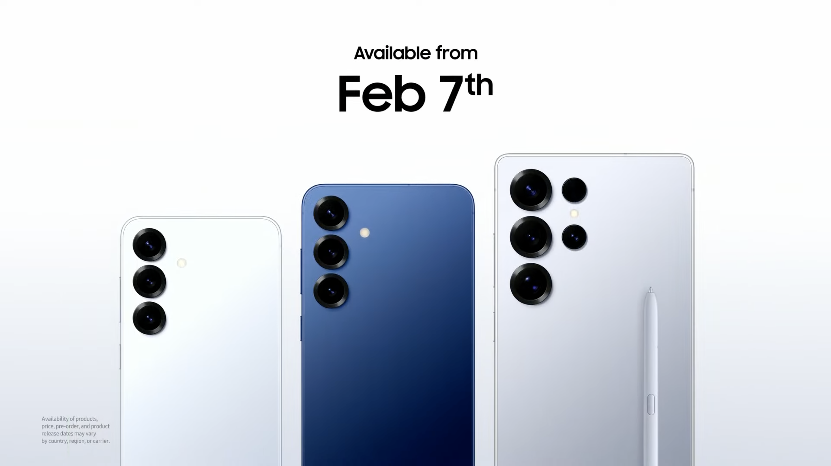 Samsung Galaxy S25系列在美國於2月7日推出。