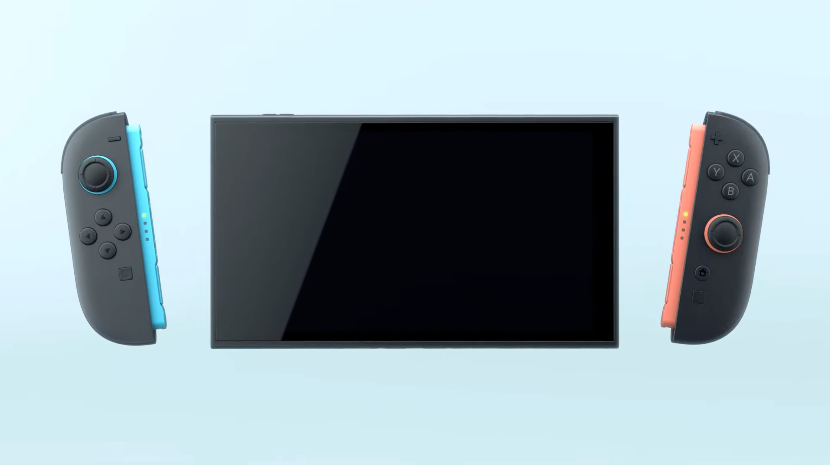 Switch 2控制器換成磁吸設計。(影片截圖)