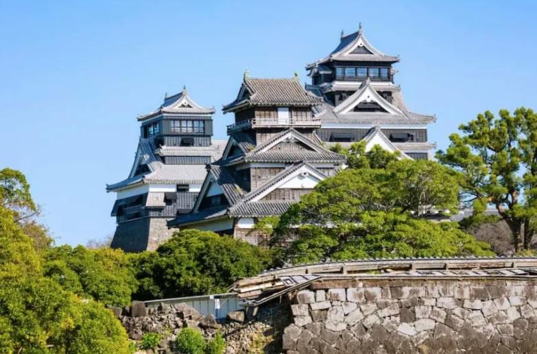 熊本縣知名景點熊本城。(互聯網)