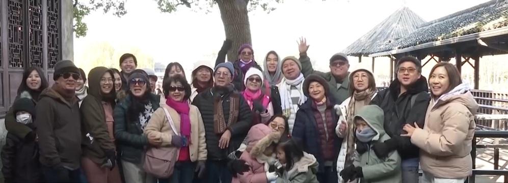 泰國團元旦暢遊江南水鄉烏鎮。(互聯網)