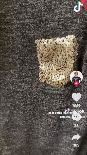 勞里提醒旅客,過機場安檢時不要穿「bling bling」服飾。(互聯網)