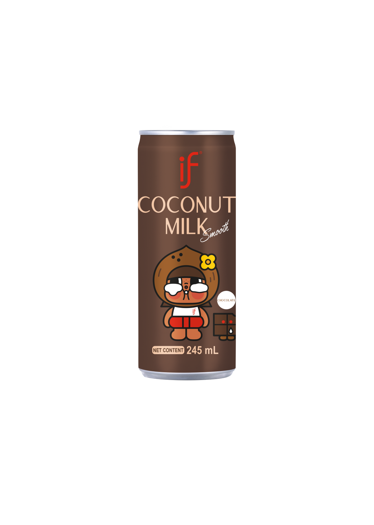 IF絲滑椰子奶朱古力味 建議零售價$10 用真正可可粉混合椰子奶,朱古力味突出,香甜濃郁。
