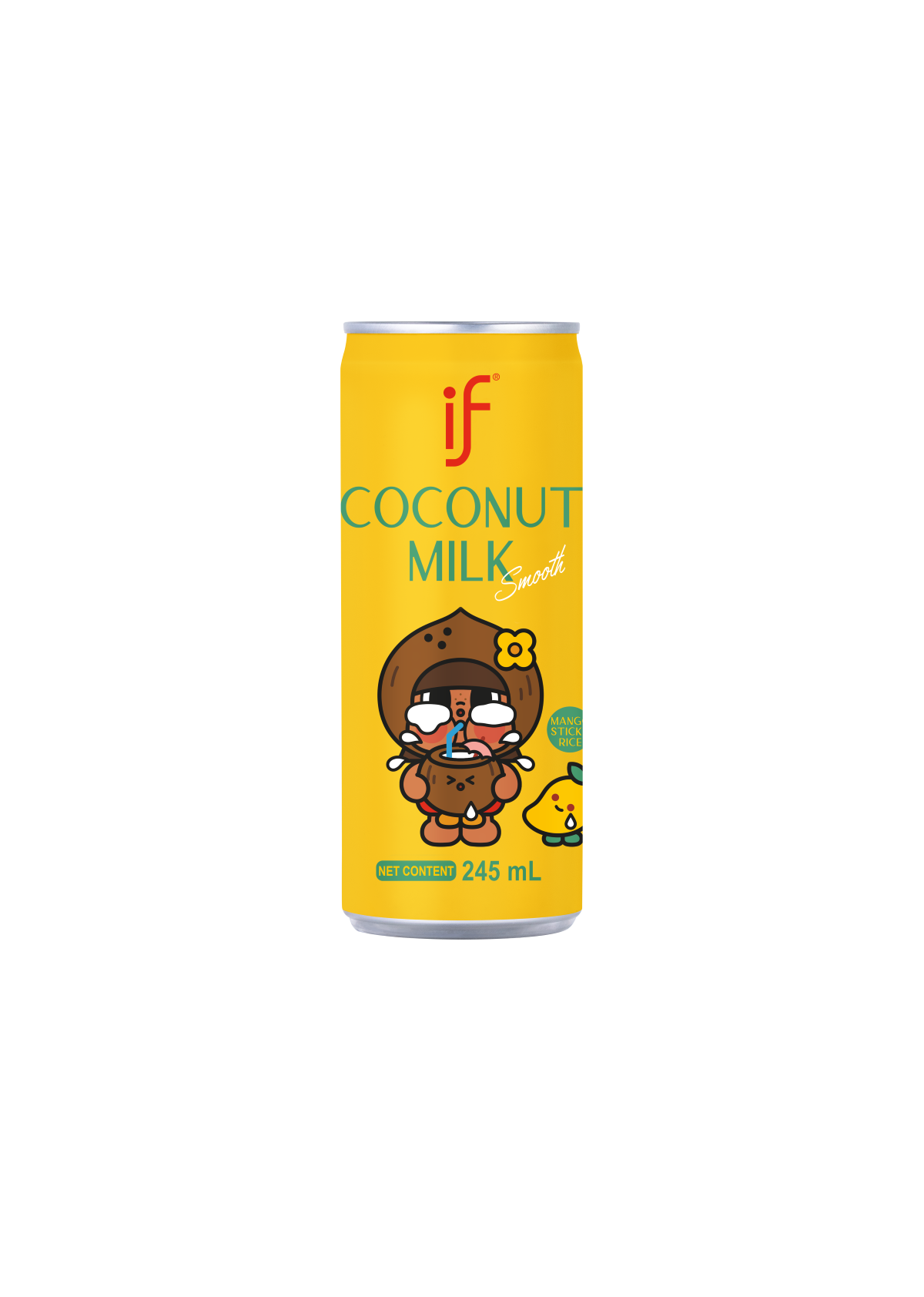 IF絲滑椰子奶芒果糯米飯味 建議零售價$10 將泰國甜品名物融入椰子奶中,一次滿足兩種享受。