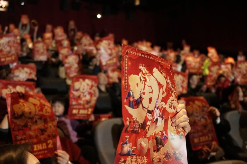 《哪吒2》日前在北美首映。(互聯網)