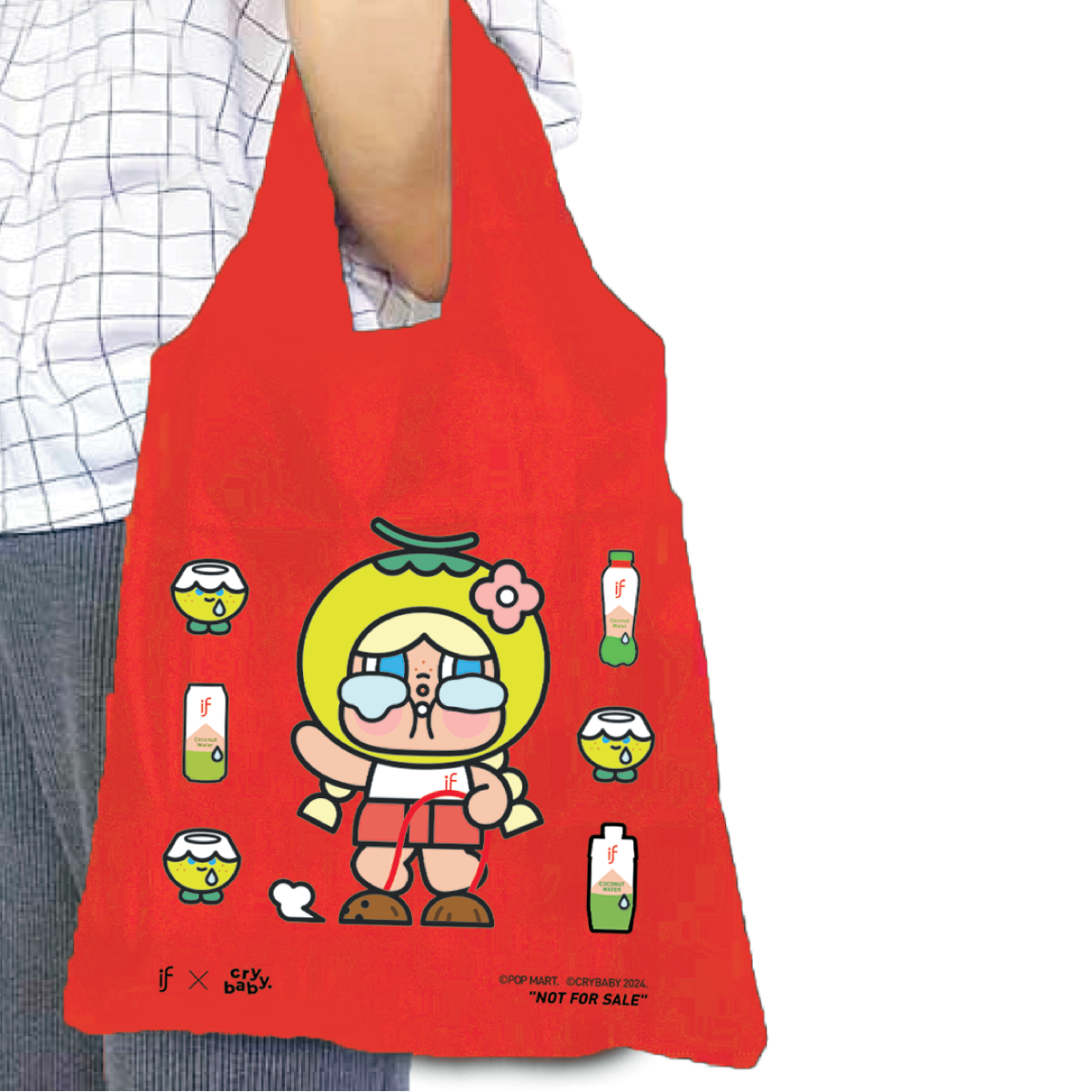 別注版輕便手提袋_IF Greenie Coconut