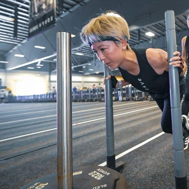 唐寧參加了「Hyrox」賽事。