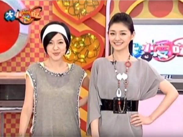 大小S早年曾再合體,一起主持《大小愛吃》。