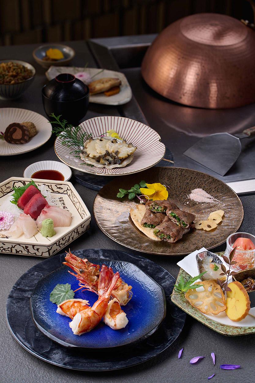 晚市限定九道菜鐵板燒$738兩位起