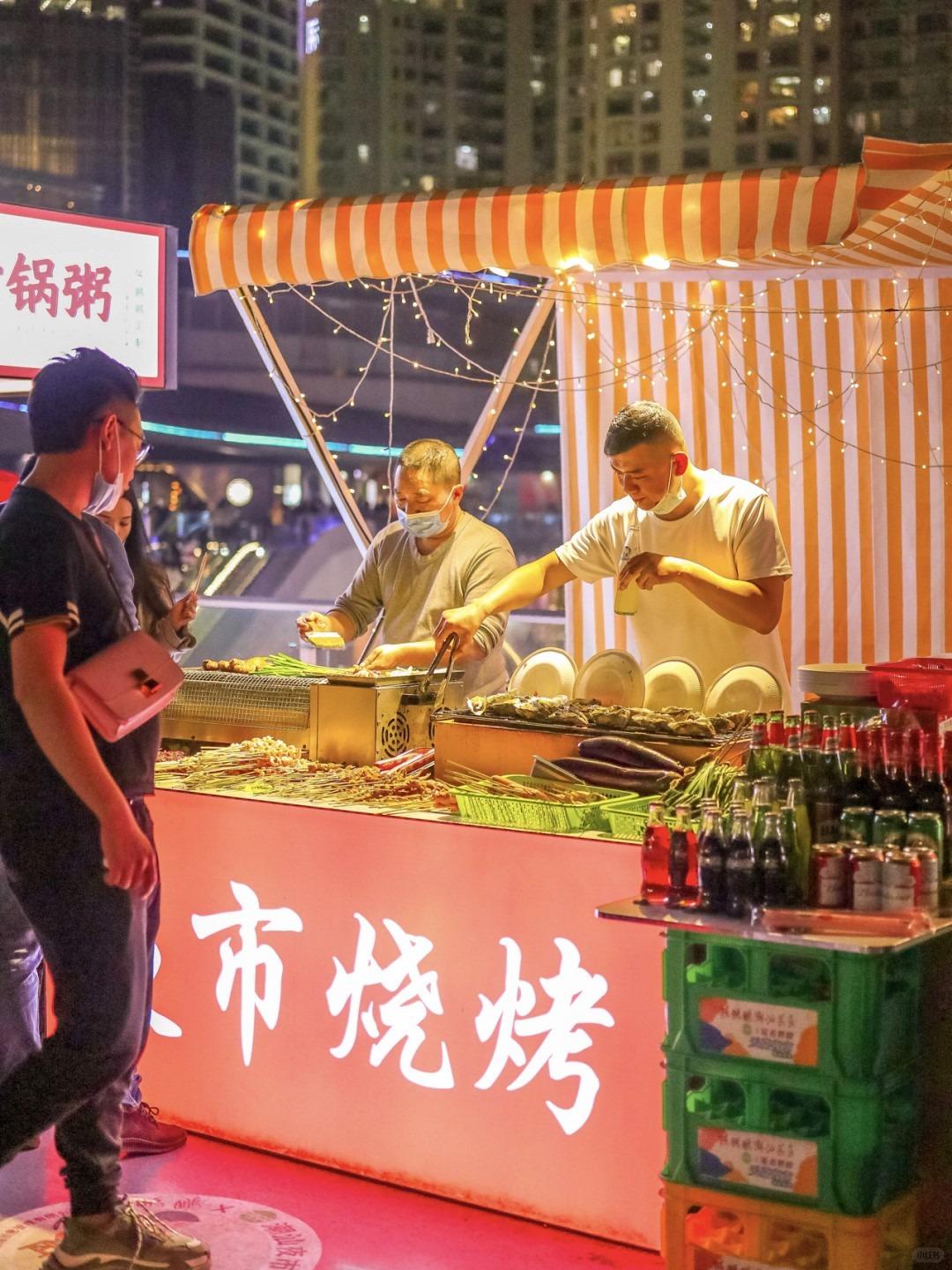 這裏的攤位與一般街上的不同,都是經常特別管理的,令人吃得放心。(圖片來源:東莞負婆@小紅書)