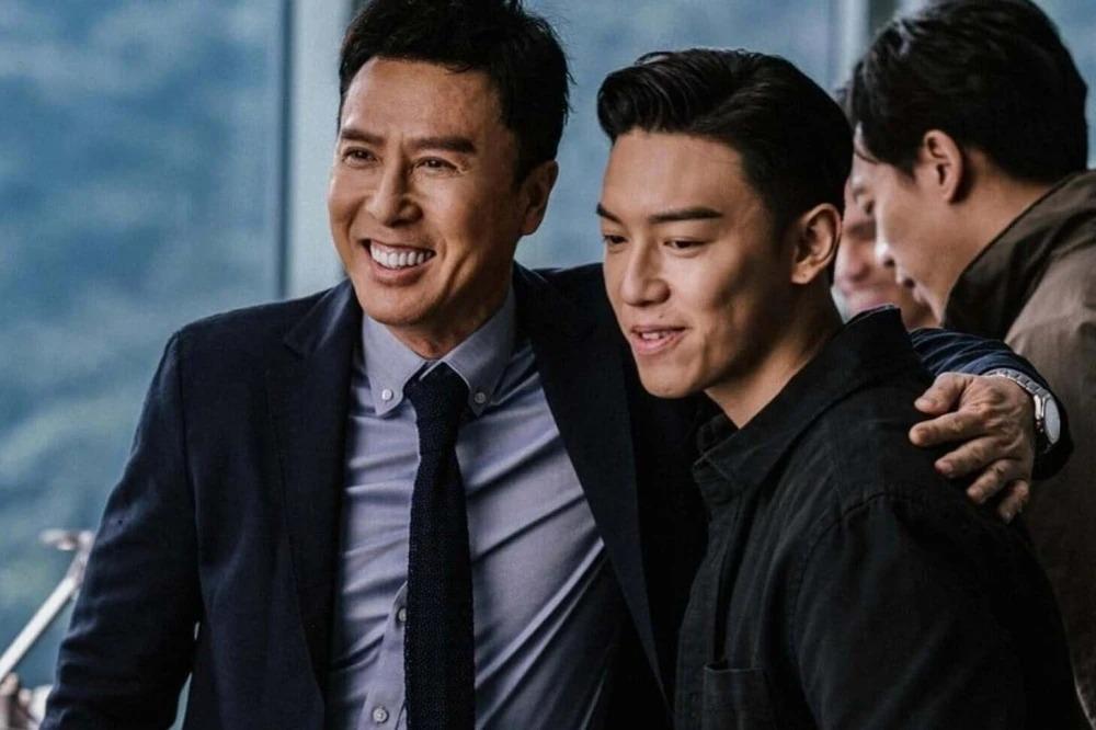 甄子丹看好新演員張天賦,「以後還要靠你們年輕人打頭陣」不單是他戲中台詞,更是他對動作片傳承的殷切希望。(網上圖片)