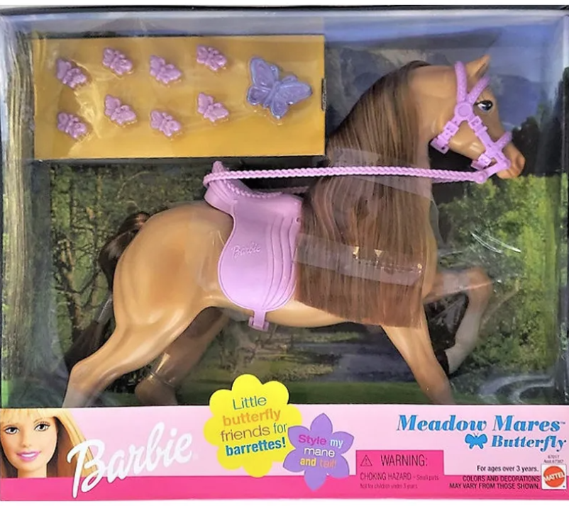 「Barbie Meadow mares horse」