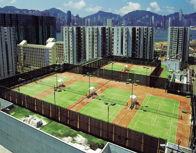 博藝會佔地超過25萬平方呎,設施包括室內恆溫泳池、羽毛球場、網球場、單車室、健身室、水療美容中心,以及可容納33席的三個宴會廳。(官網圖片)