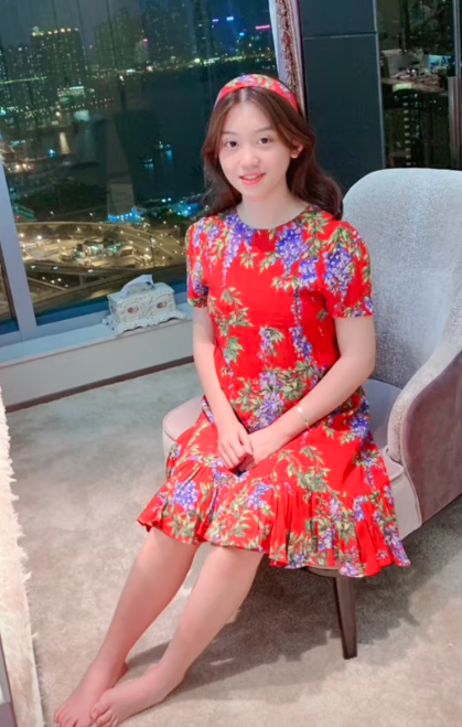 蔡天鳳媽媽亦公開數十張照片,分享幼女成長過程,當中有很多母女合照,再配上《明天會更好》的歌曲。(蔡天鳳媽媽@抖音)