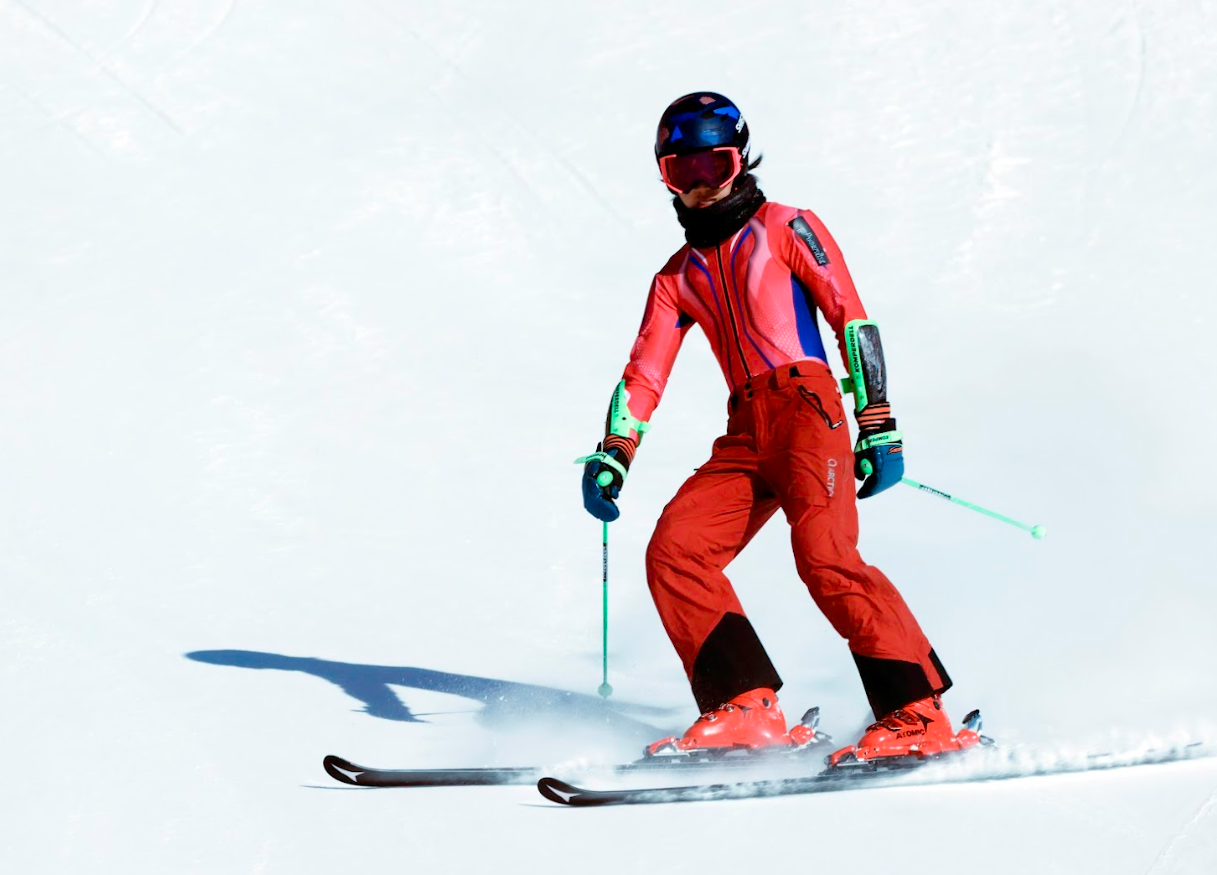 中國香港代表團將由短道速滑代表林靜欣和高山滑雪運動員翁厚全(圖)擔任持旗手。(港協暨奧委會)