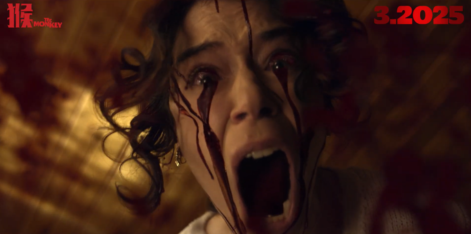 《猴》預告片公開嚇人死狀,震撼程度不遜於《死神來了》。