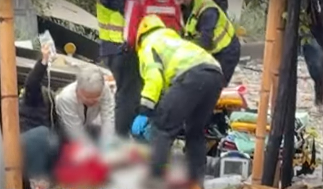 台中新光三越氣爆