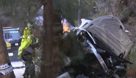 Tesla火炭自炒撞山 男司機「吹波」超標被捕