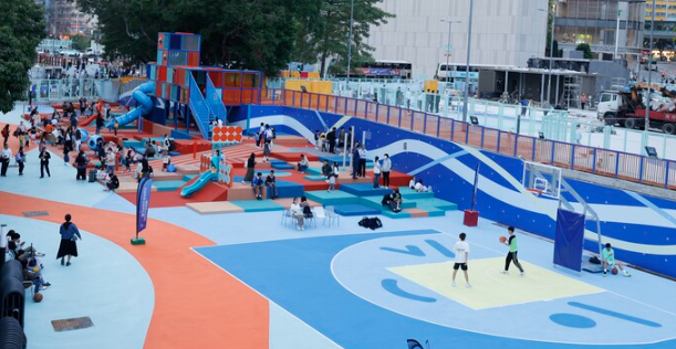 自由空間舉辦不同活動。